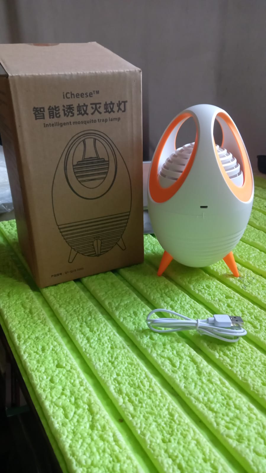 Electronic Mosquito Machine, Mosquito Trap Home Mosquito Killer, UV Light Wave Physical Mosquito Trap Repellent Lamp, Silent Safely Non-Toxic, Dorm Office Hotel Shops Led Mosquito Killer Lamp - Springkart