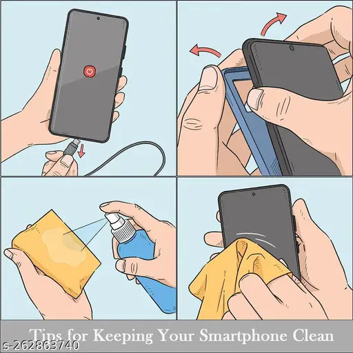 High demanding Liquid Gadget Gel Solution with Cloth to Clean (pack of 2 multicolor) - Springkart