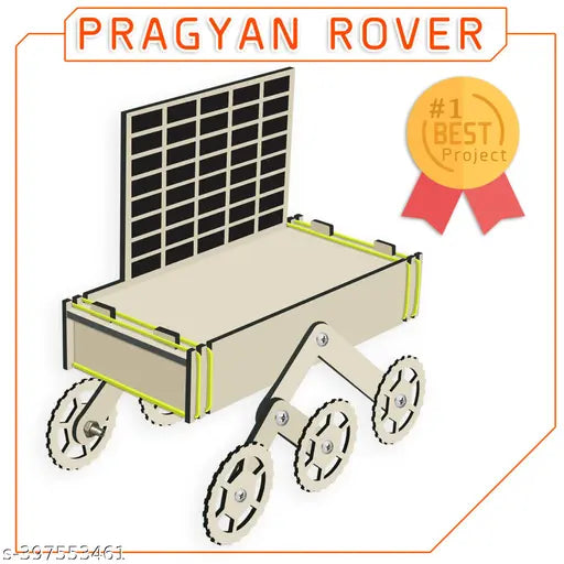 Chandrayaan-3 Lander, Rover project model – School Science project kit with infographics and tutorials - Springkart