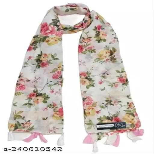 FANCY WOMENS SCARFS/STOLES COMBO 2PC - Springkart