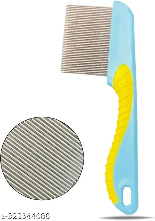 Stainless Steel Metal Easy to Use Reusable Comb for pets - Springkart