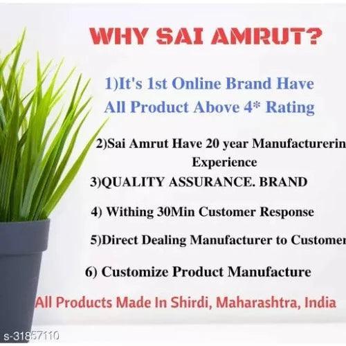 Sai Amrut Gifts Italian Marble Ashirwad Hand Baba Idol/Murti for Home and Office Decor/Used in Pooja/Mandir - Springkart