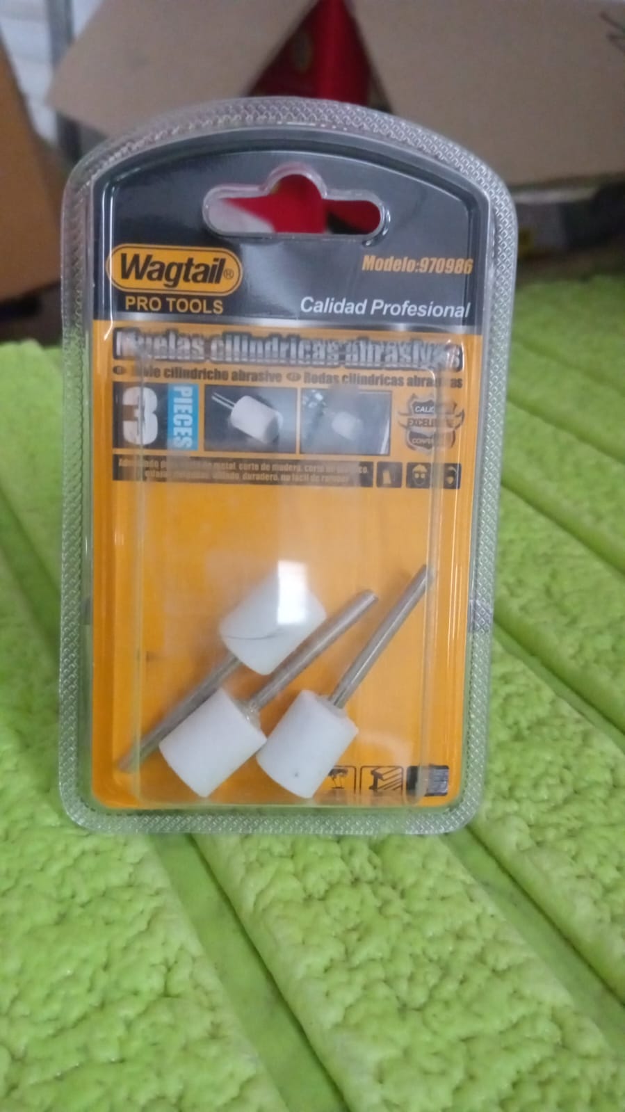 Wool Felt Polishing Buffing Wheels, Wool Felt Mounted Polishing Bits (3 Pcs Set) - Springkart