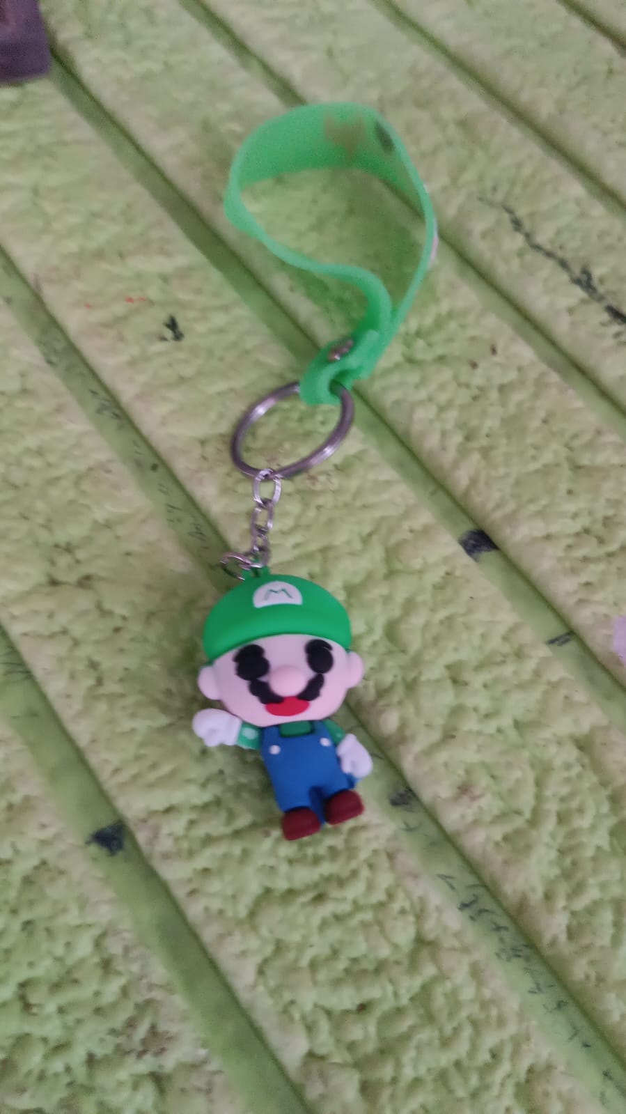Cute Cartoon Silicone 3D Key Chain with Metal Hook & Strap (Pack of 1) - Springkart