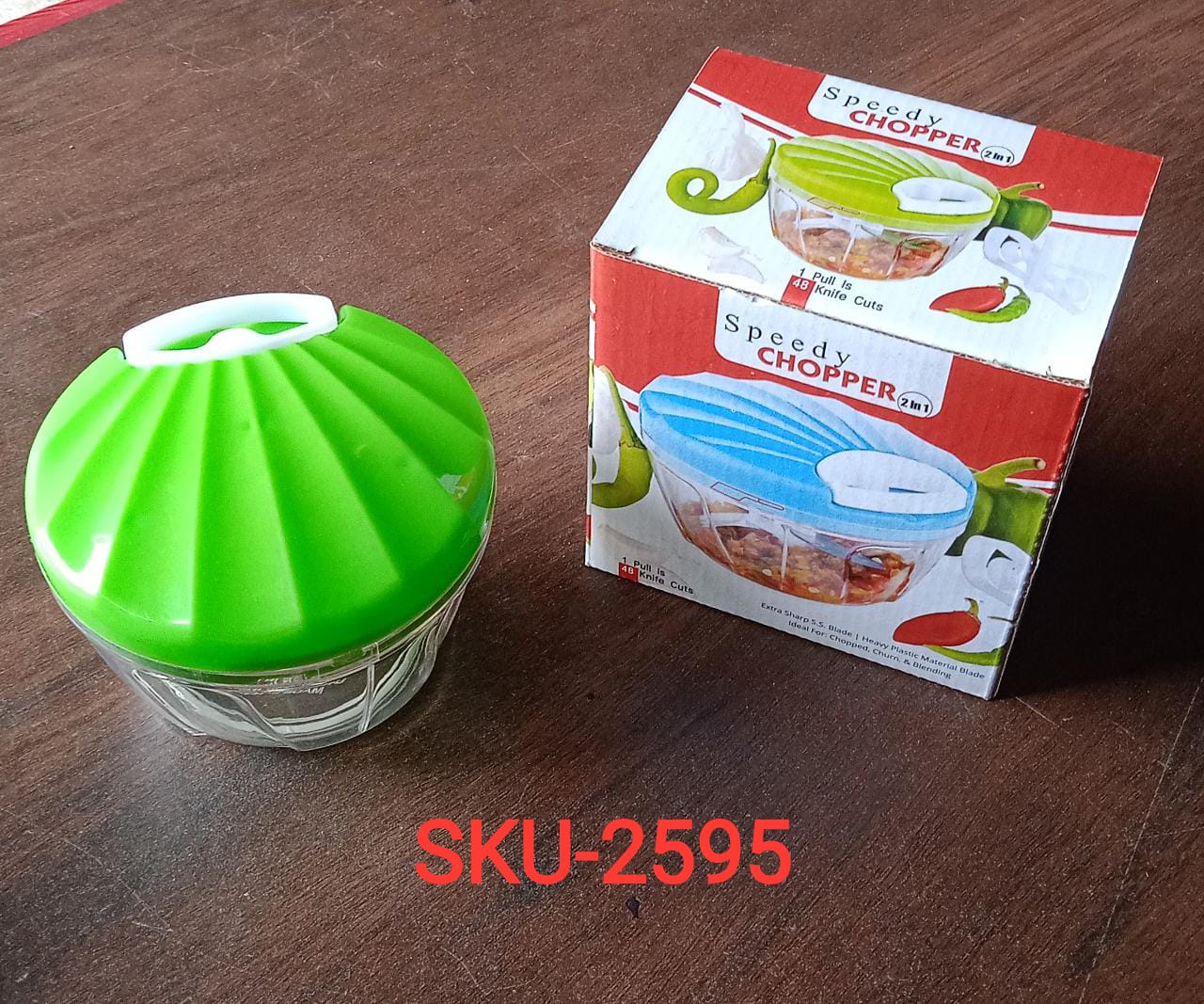 2in1 Speedy Chopper With Easy to Chop Vegetable - Springkart