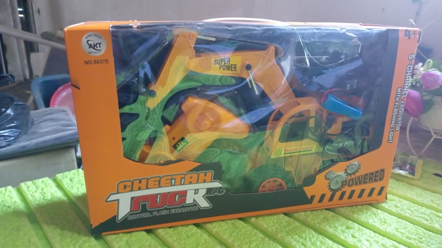 Plastic JCB Construction Toy Remote Control JCB Toys for Kids Boys, Super Power Remote Control JCB Truck Construction Toy (1 Set) - Springkart