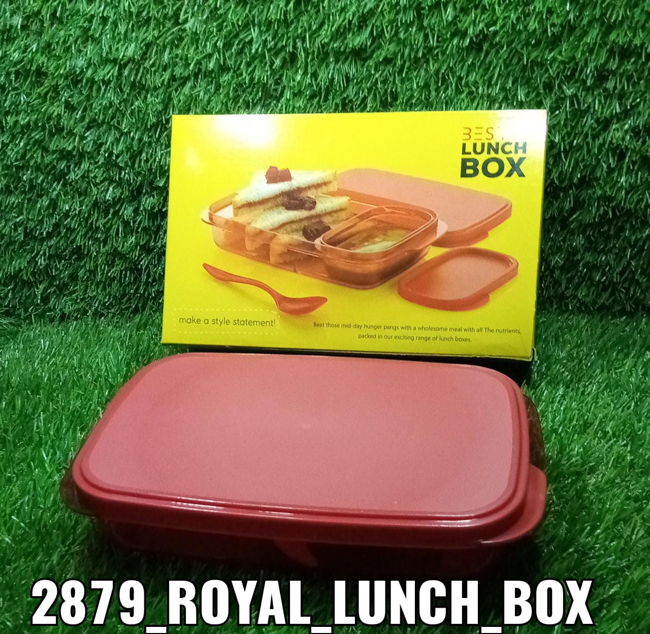Seal Rectangular 2 Containers Lunch Box - Springkart