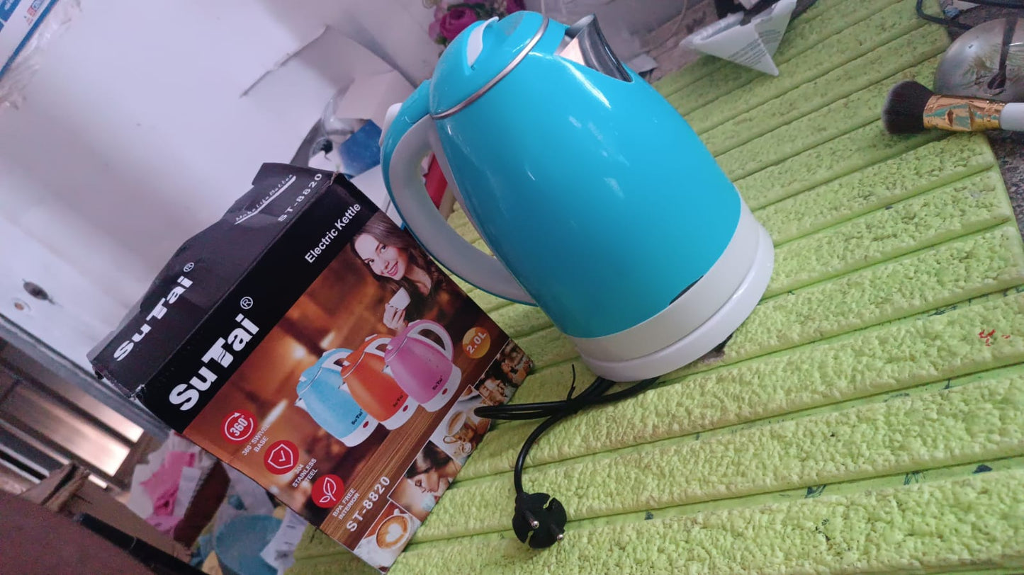 Electric Kettle Boil Dry Protection & Auto-Shut Off (1500-2000W / 2 Ltr.) - Springkart