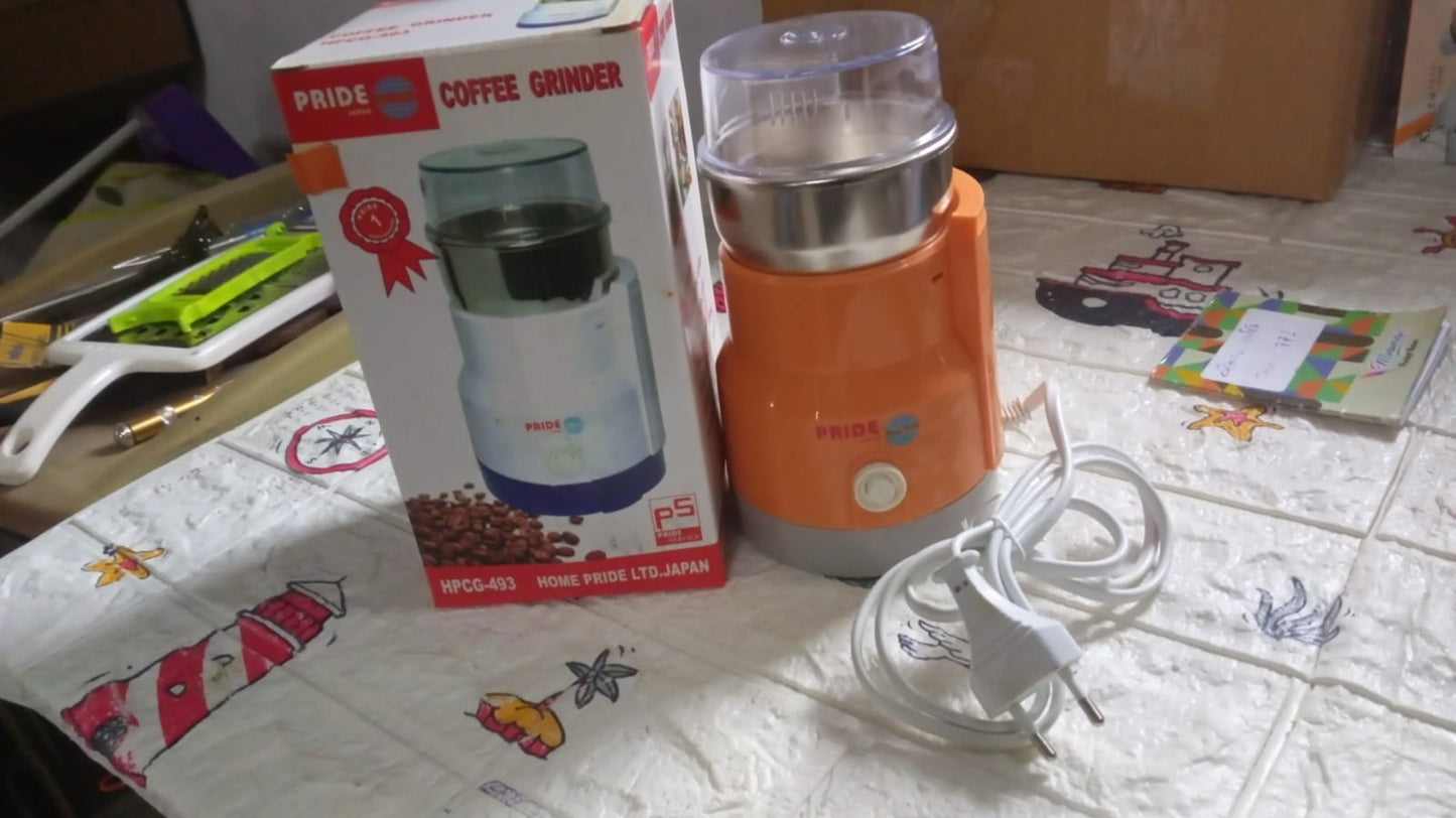 Multi Function Small Food Grinder Grain Grinder, Portable Coffee Bean Seasonings Spices Mill Powder Machine Small Kitchen Appliances for Home and Office - Springkart