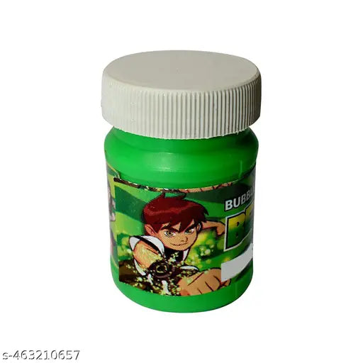 Kid Toys Baby Elephant Ben 10 Bubble Gun Toy for Kids -Green, Medium - Springkart