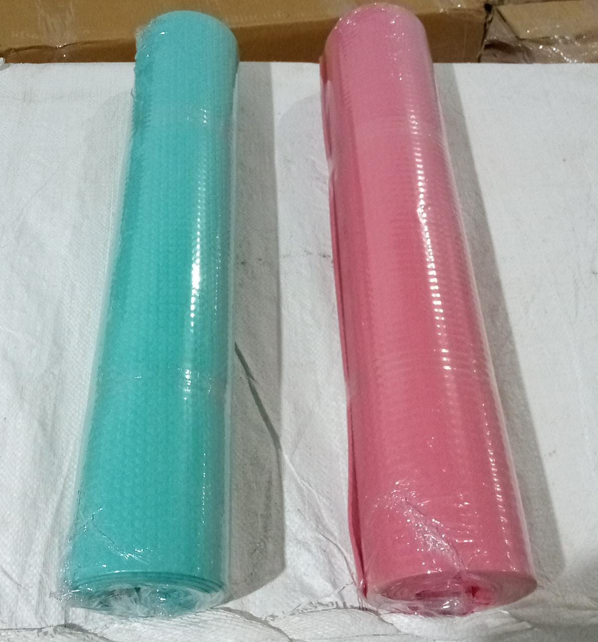 Yoga Mat Eco-Friendly For Fitness Exercise Workout Gym with Non-Slip (180x60xcm) Color may very - Springkart