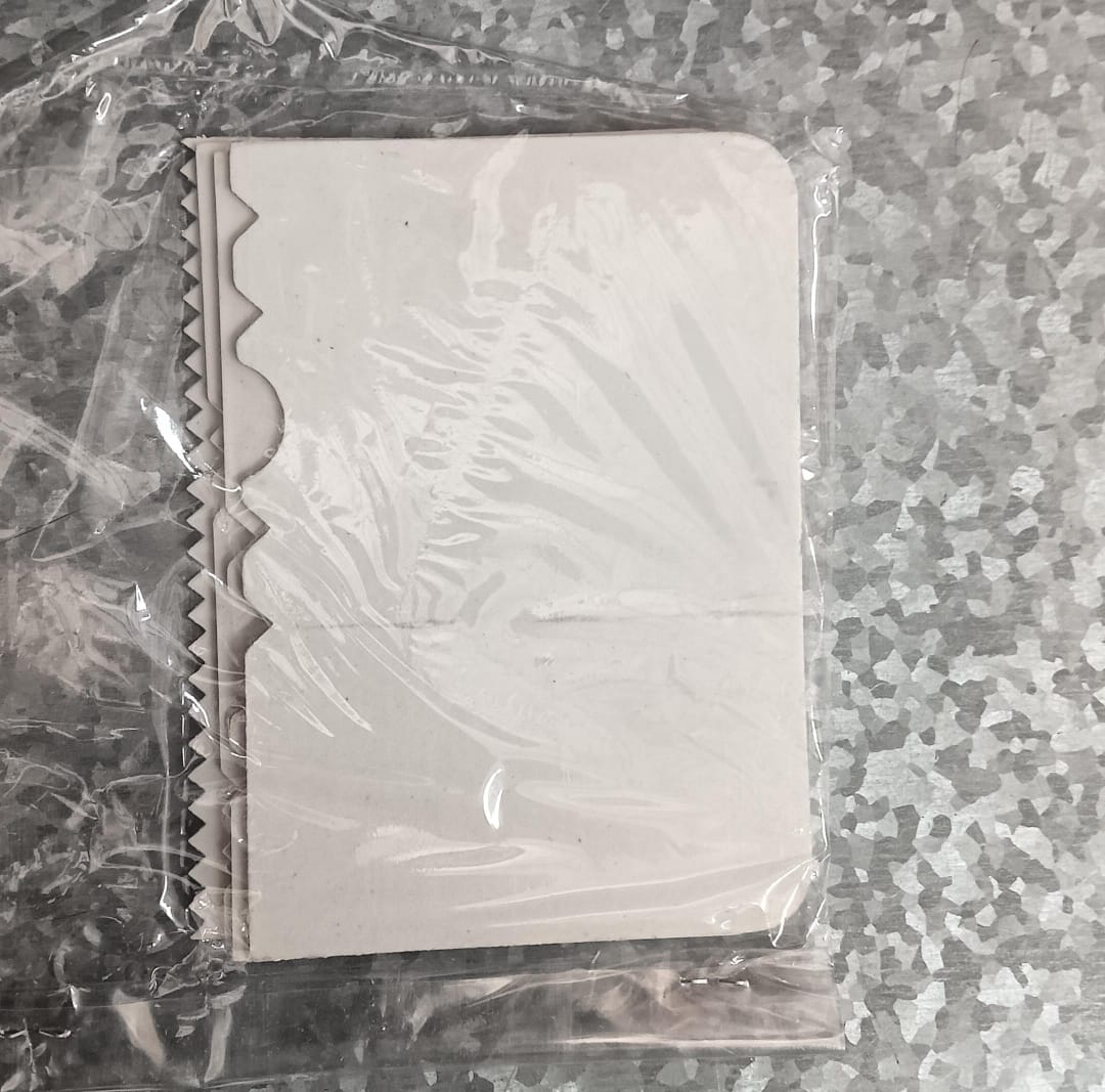 Plastic Cake Scraper Cake Decorating Pastry Baking Tool (8 Pcs Set) - Springkart