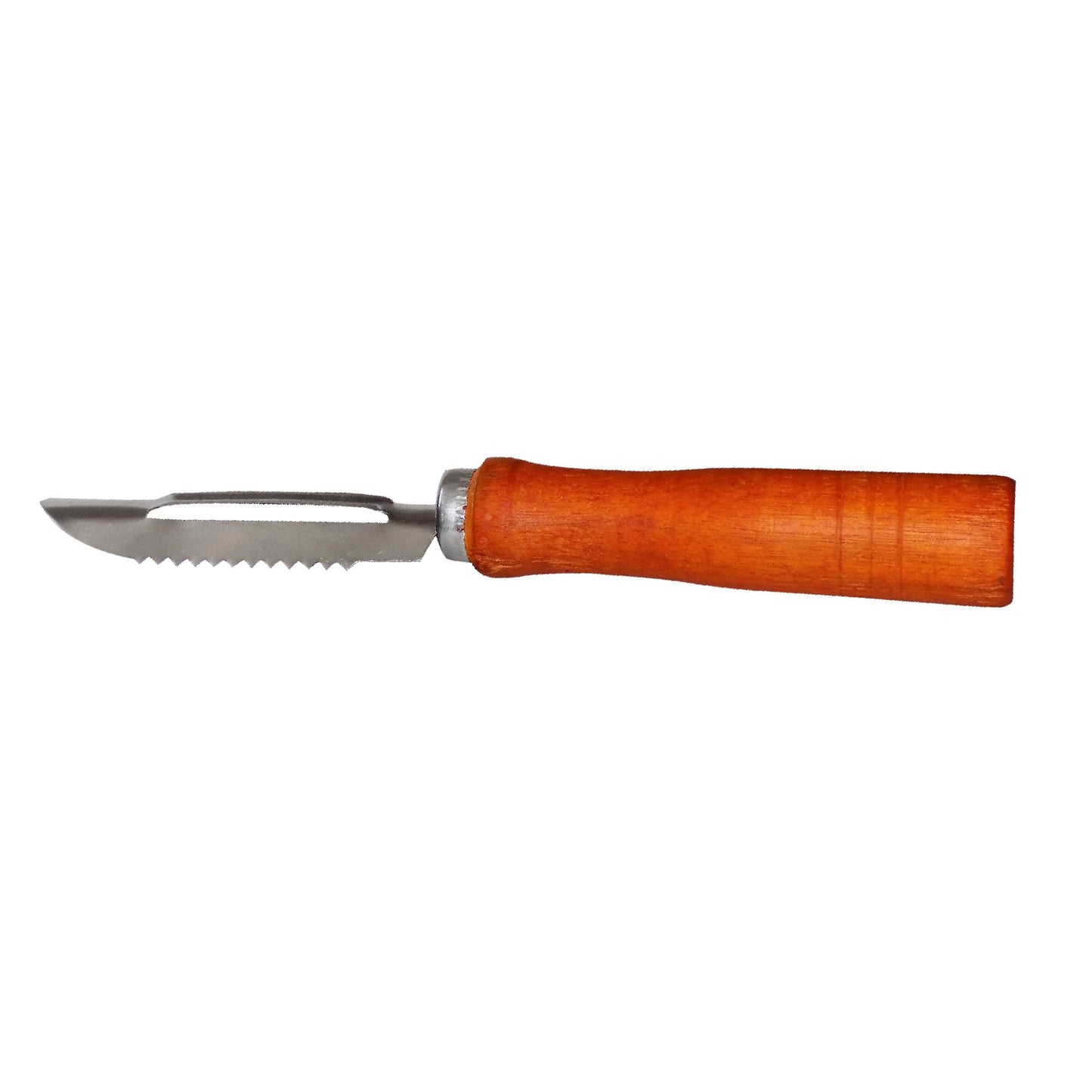 2455 Wooden Handle And Stainless Steel Vegetable Peeler - Springkart