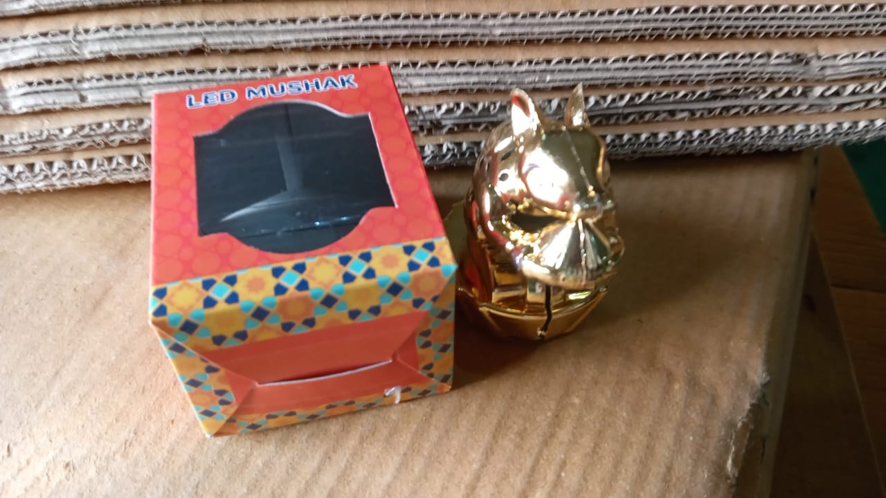 Multicolour LED Mushak / LED Mooshak for Ganpati Decorations (1 Pc) - Springkart