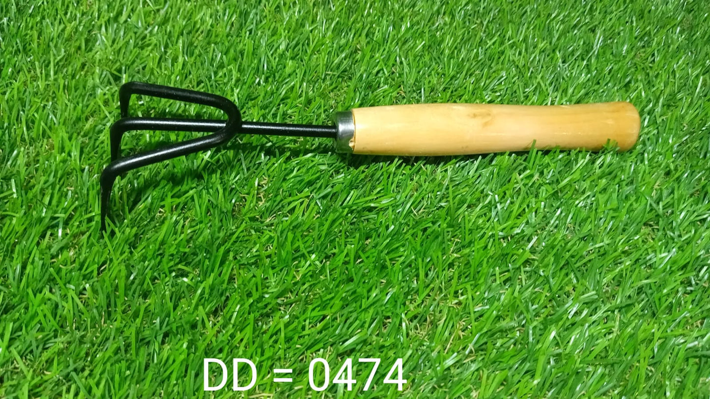 Hand Cultivator (Steel, Black) - Springkart