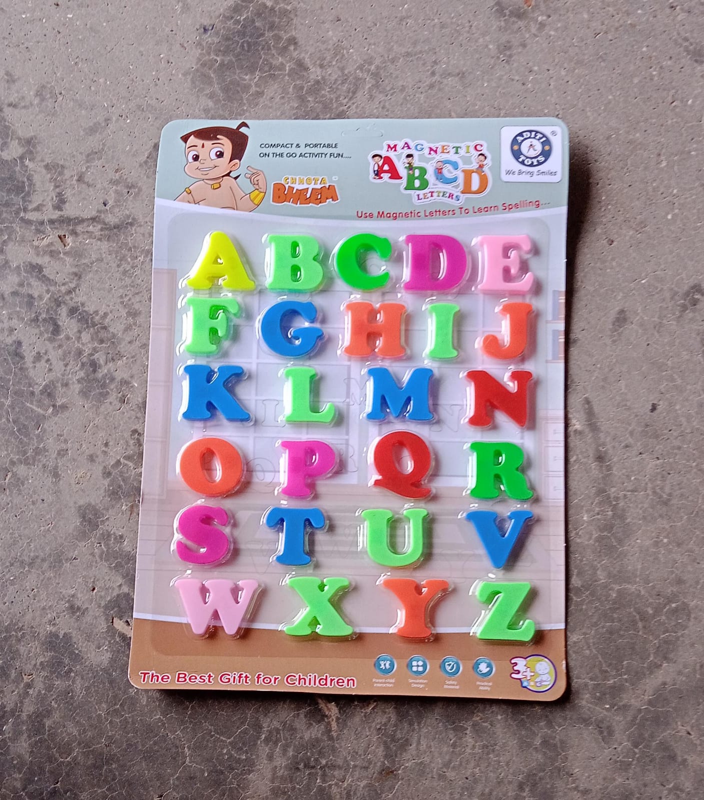 Magnetic Letters to Learn Spelling - Springkart