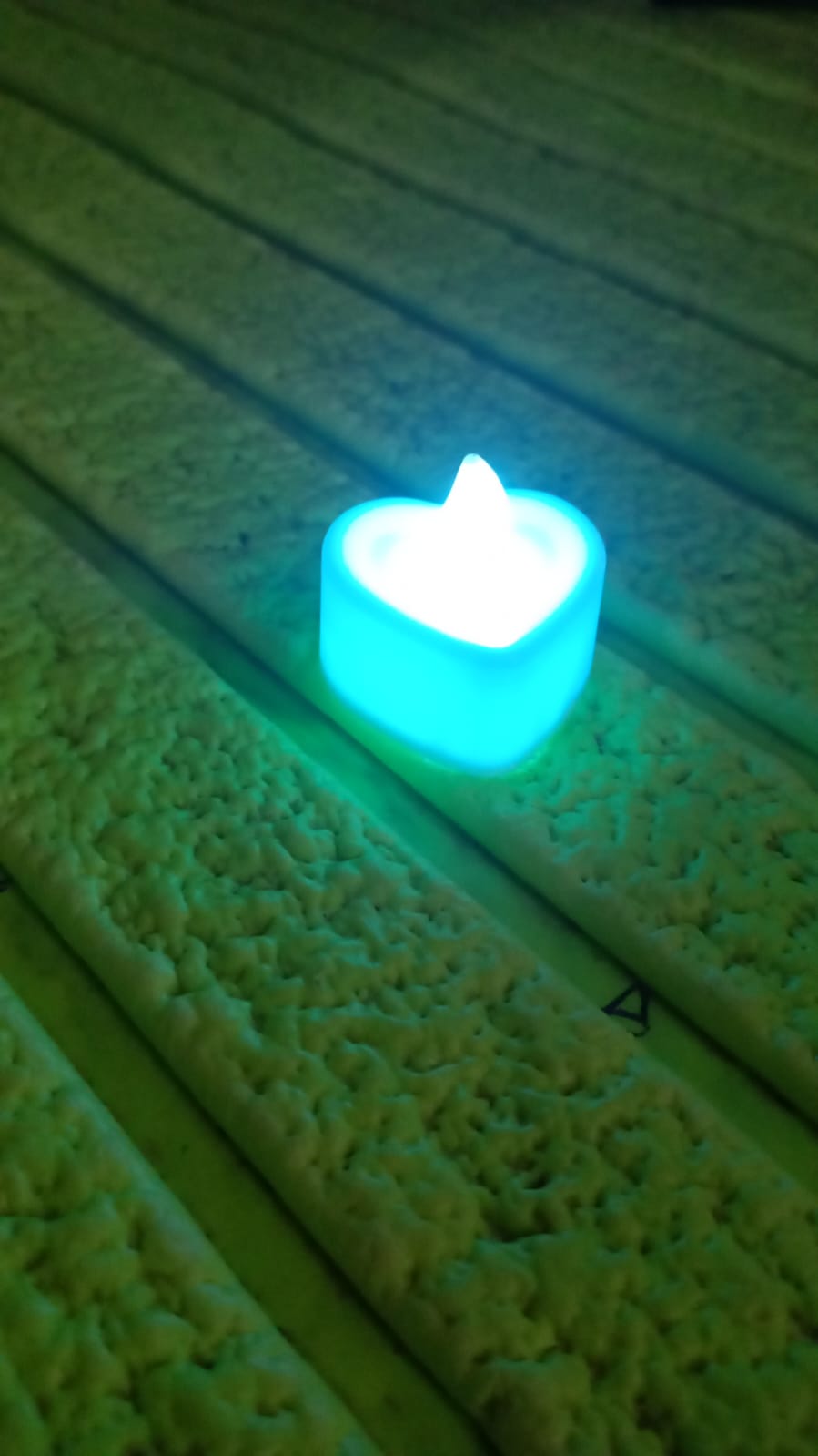 LED Tealights, Smokeless Plastic Decorative Candles (Pack Of 1 / Multicolor) - Springkart