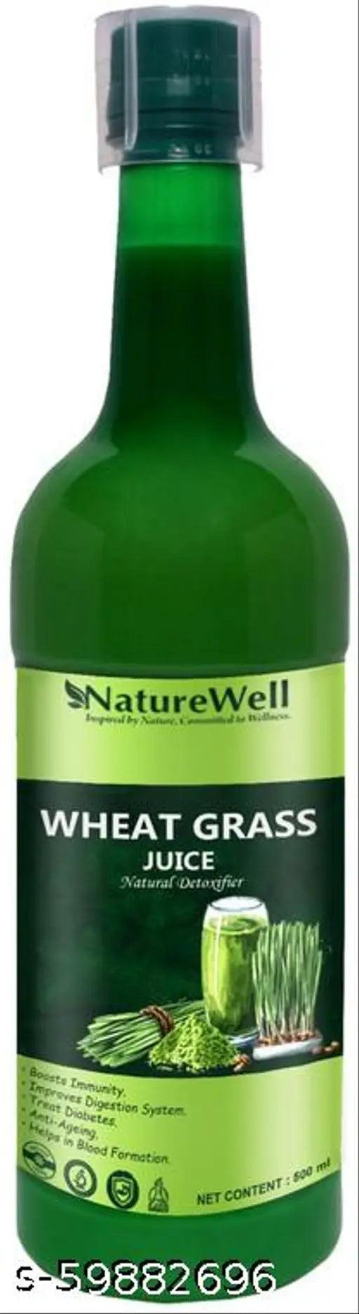 Wheat Grass Juice 500 ml.Natural Juice for Building Immunity - Springkart