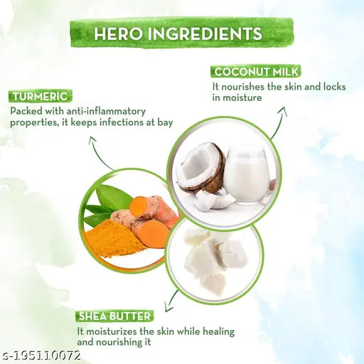 Mamaearth Coco Soft Face Cream With Coconut Milk & Turmeric For Babies, For All Skin Type- 60g
