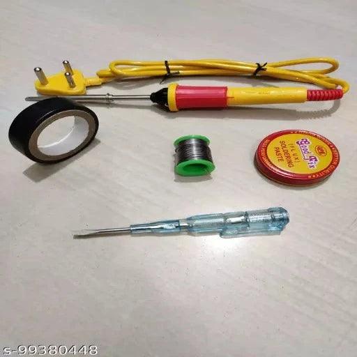 Combo of SOLDERING IRON kit with 25W iron awesome pack of 5 items - Springkart