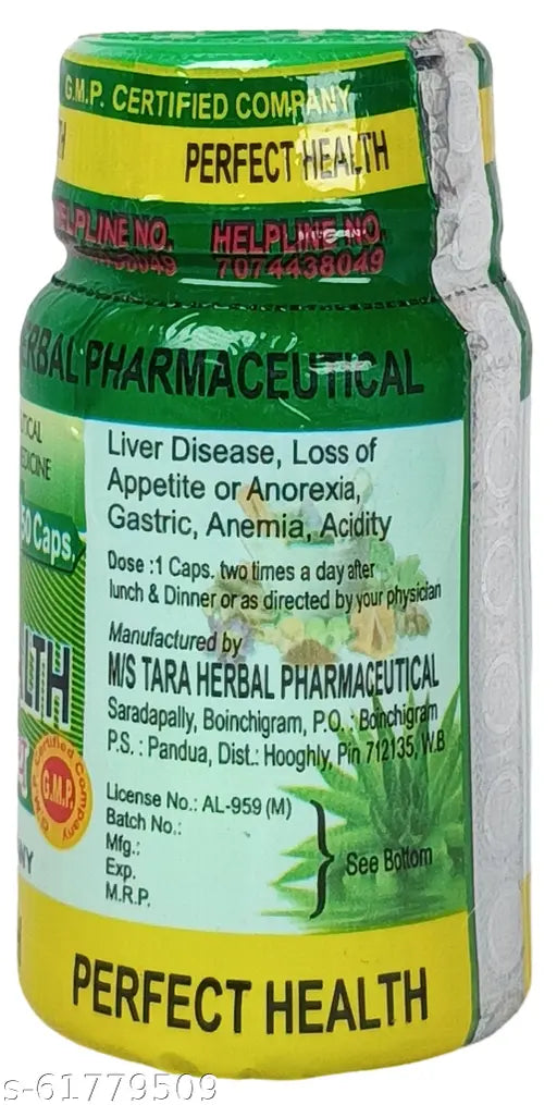 PERFECT HEALTH CAPSULE FOR WEIGHT GAIN,LIVER DISEASE,GASTRIC Pack of 2 - Springkart