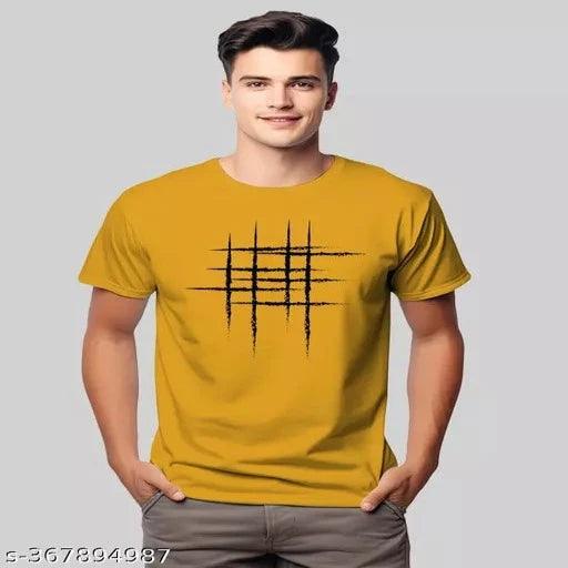 Checks & Squries stylish combo pack of 2 Multicolor Tshirts - Springkart