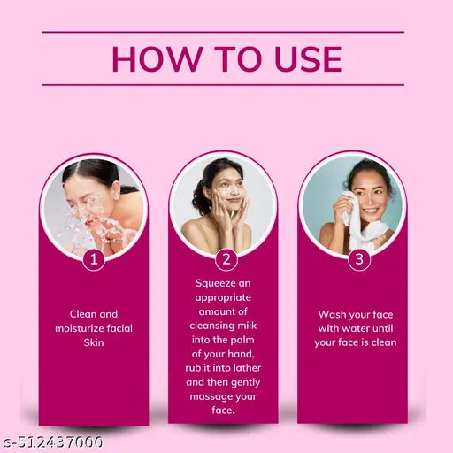 Ubtan Facewash Tan Removal and Blemish Minimizing With Saffron | Deep Moisturizing Vitamin C Face Wash | Beetroot Facewash for No Sulphates | Face Wash - 100ML(Pack Of 4)