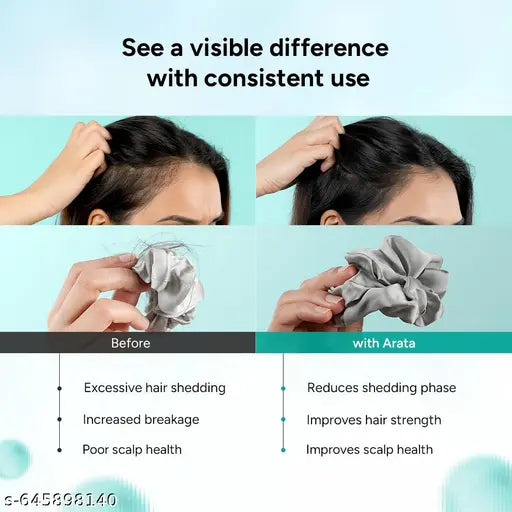 Multi-Active Anti-Hair Fall Shampoo & Conditioner Duo|Reduces Shedding Phase, Improves Hair Strength & Scalp Health|Powered by ReparAge®, Hairdian AP, Biotin