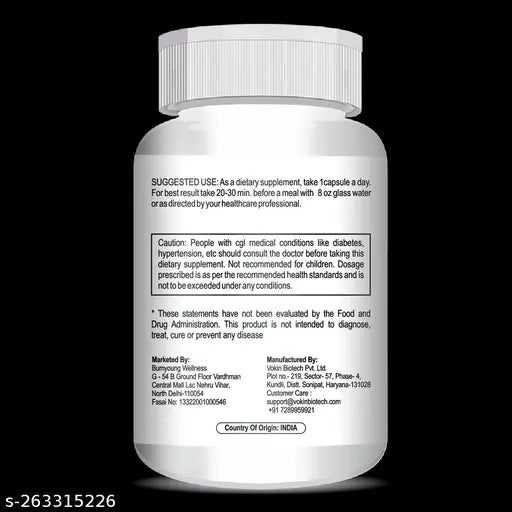 Healthy Nutrition Niacin (Vitamin B3) 500mg - Non-GMO, Gluten Free 60 Veg, Capsules