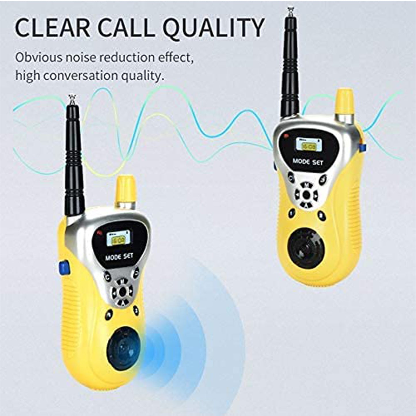 4481 Walkie Talkie Toys For Kids 2 Way Radio Toy For 3-12 Year Old Boys Girls Up To 80 Meter Outdoor Range - Springkart
