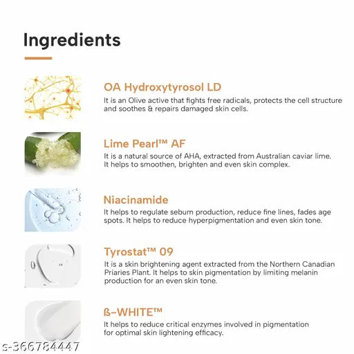 DERMATOUCH Bye Bye Pigmentation Removal Cream for Women and Men with Niacinamide - 19G