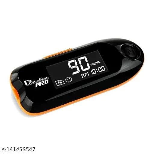 DIABASCAN Pro Glucometer (Black) - Springkart