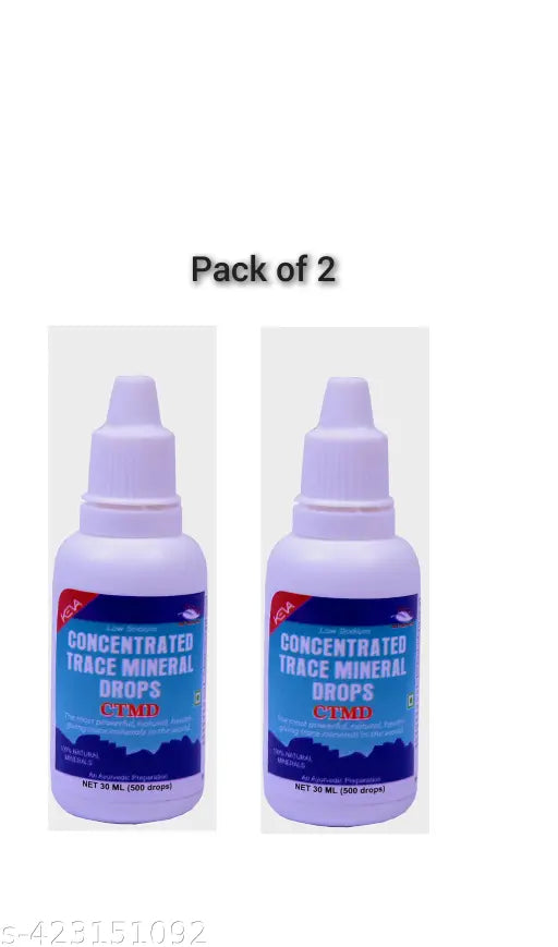 Concentrated Trace Mineral DROPS 30ML PACK OF 2 - Springkart