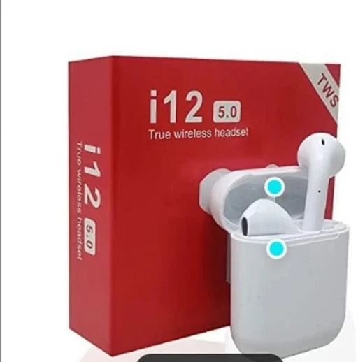 I12 Tws Airpods, 10 Hours, Mobile Airpod - Springkart