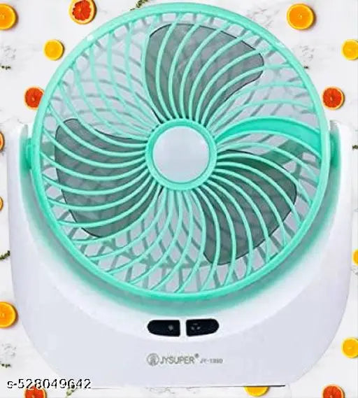 Table fan Powerful Rechargeable Table Fan with LED Light, Table Fan for Home, Table Fans, Table Fan for Office Desk, Table Fan High Speed, Table Fan For Kitchen (1880)