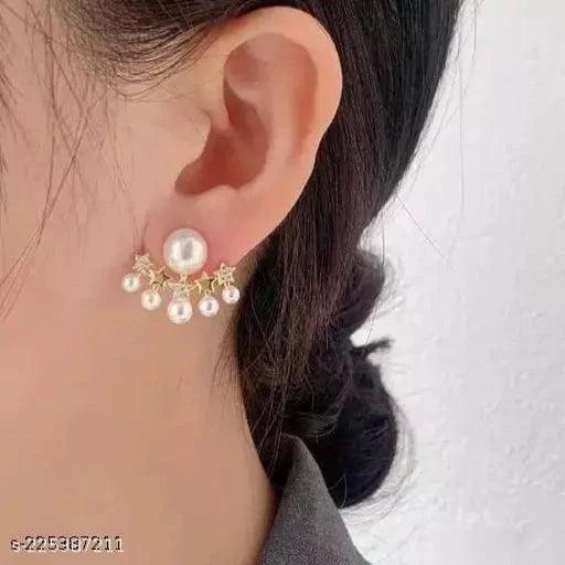 Trendy Korean Style Earrings For Womens & Girls - Springkart