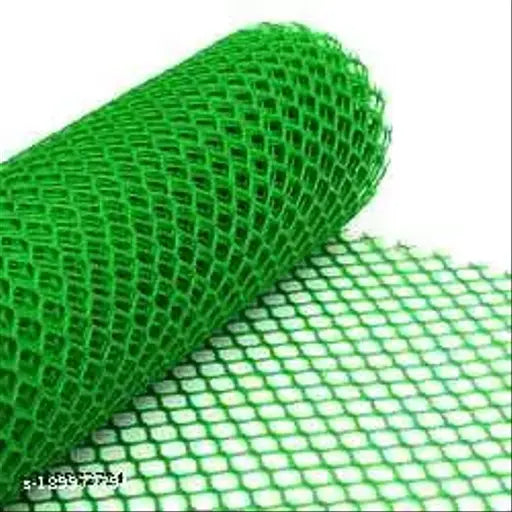 PVC Garden Fencing Net/Mesh (3.3feet/10feet) UV Stabilized 500GSM with Free 1 Cutter,100 PVC Tags - Springkart