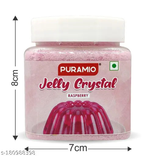 Puramio Jelly Crystal (Raspberry), 200g