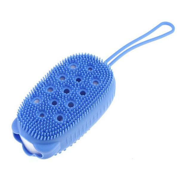 Silicone Bubble Bath Spa Super Soft Body Scrubbing Brush - Springkart