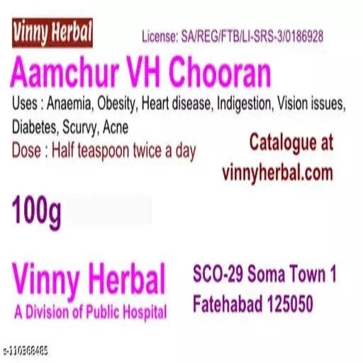 Aamchur VH Powder 50g Bottle - Springkart