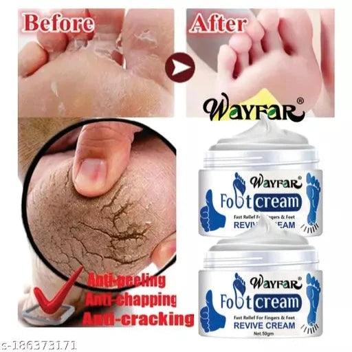 Foot Crack Cream For Dry Cracked Heels & Feet (50gm) Pack of 2 - Springkart