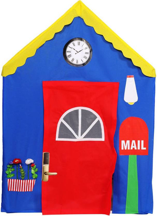 Mintorsi Jumbo Size my house play Tent House For KidsĀ Ā (Blue)