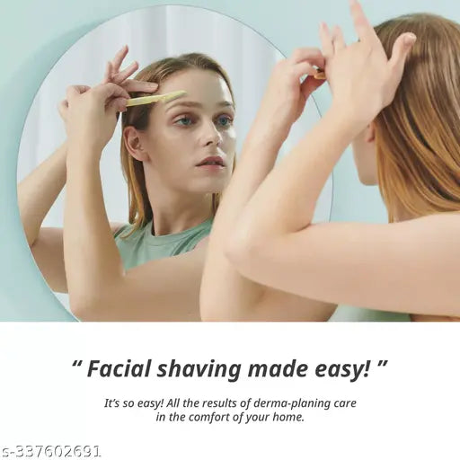Women's Razor, Precise Eyebrow Trimming - High-Quality Blades Included! Pack Of 3 - Springkart