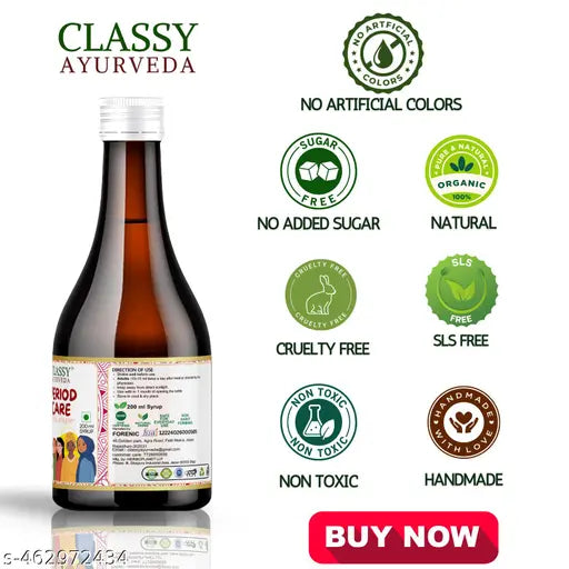 Ayurveda's PeriodCare Syrup |No side effects - 200ml - Springkart