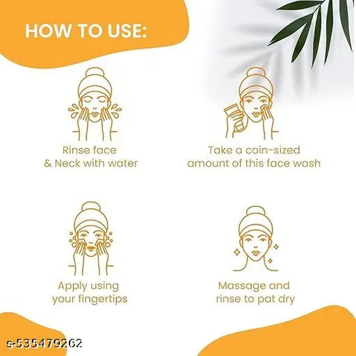Flemmi Papaya Skin Naturals Facewash for Men & women