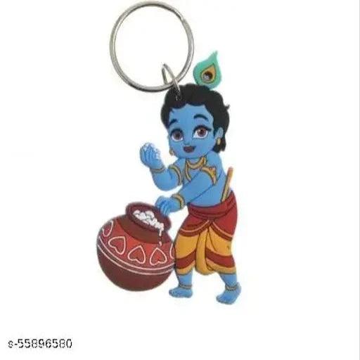 Alexus Doblesided rubber Locking Key Chain - Springkart