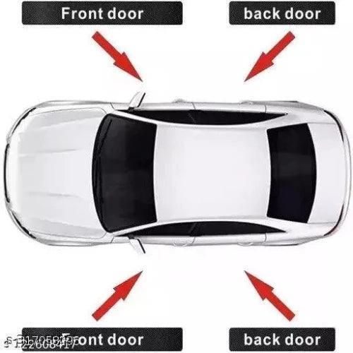 4pcs car door sill protector (WHITE HYUNDAI) - Springkart