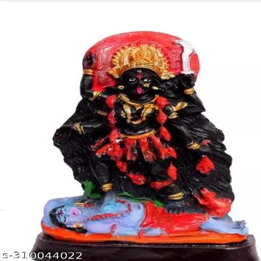 Kaali MATA Kali Maa Murti Idol Statue Sculpture (8.5" inches) Multicolor - Springkart