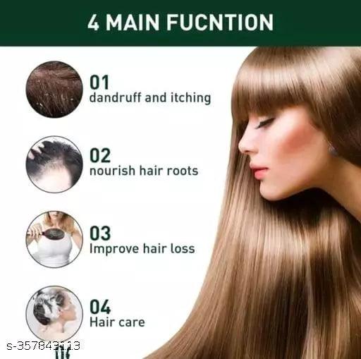 Black Hair Dye Shampoo 3 In 1 Shampoo 300ml - Springkart