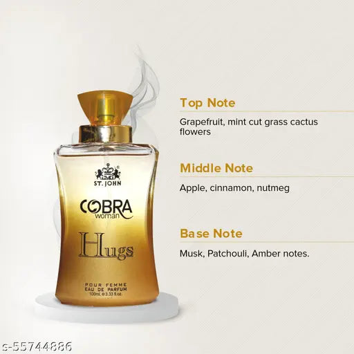 ST.JOHN Perfume for Women | Cobra Hugs Long Lasting Perfume | Eau de Parfum 100 ml